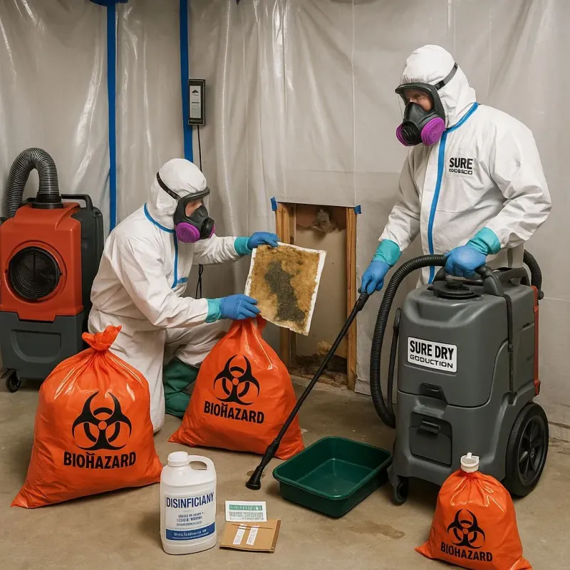 Contaminated Water Handling Protocols process in Goulds, FL